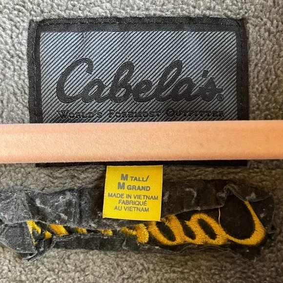 Specialty Embroidered Cabela’s Fleece Jacket - Picture 5 of 8